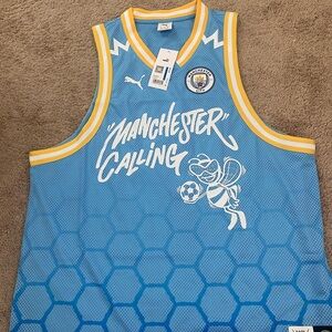 Puma Manchester City Basketball Jersey